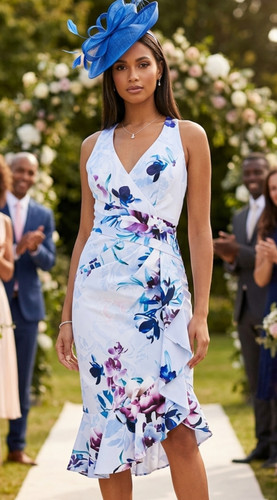 Lipsy vip blue floral - vip,