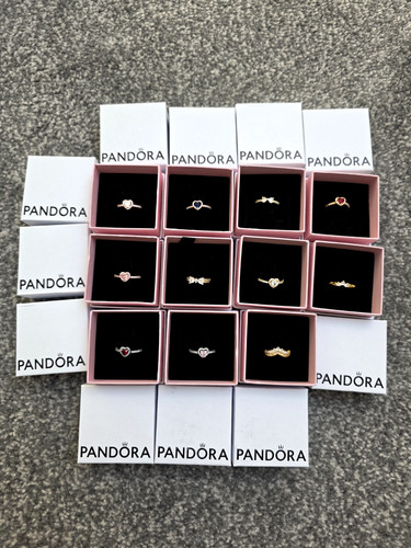 Pandora rings brand new with - pandora, rings,