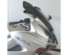 Windscreen MRA Spoiler Screen, for Honda VFR 800, 02-05, RC46, Smoke Grey