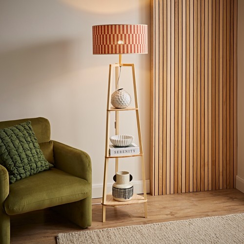 Wooden shelf floor - wooden,