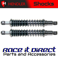 Chrome Shock Absorber for Yamaha RX 100 2T (RXS 100) 1983 Rear Hendler