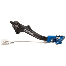 Tusk Aluminum Brake Pedal Blue
