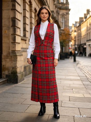 Vintage 70s edinburgh textile - vintage,
