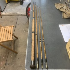 JJS WALKER BAMPTON 11’6” HARLING/WORMING S/CANE SALMON FISHING ROD + SPARE TIP