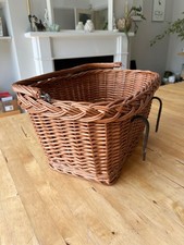 Traditional Wicker Bike Basket