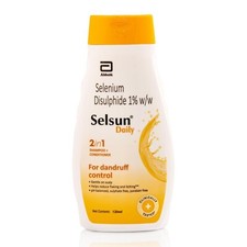 Selsun Daily Anti Dandruff Shampoo For Clears Dandruff Flakes & Itching 120ml