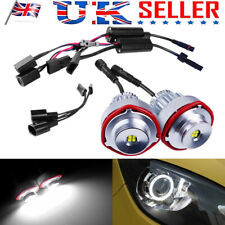 LED 40W Angel Eye Halo Ring Head Lights Bulbs For BMW 5-Series E60 E61 LCI 6000K