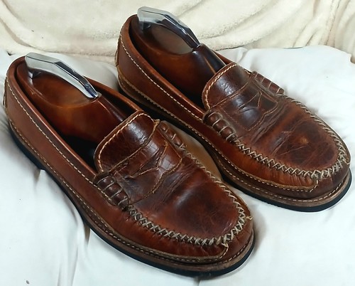 Vintage chippewa bison leather - vintage,