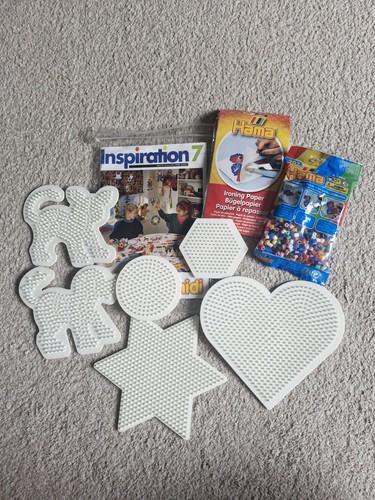 Hama beads and assorted - hama, boards