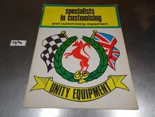 1969 UNITY EQUIPMENT CATALOGUE