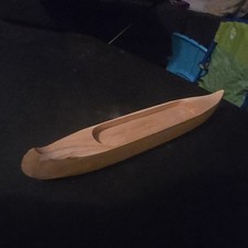 Wood Boat Cedar Canoe Solid