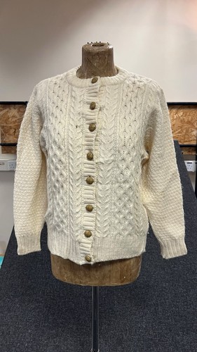 Vintage aran cable knit - knit, wool
