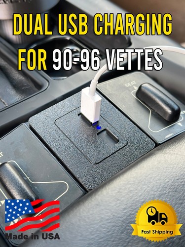 1990 1996 corvette dual - corvette, usb