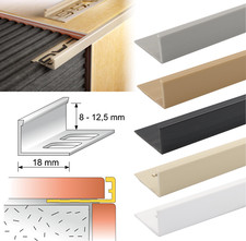 PVC Straight Edge Tile Trim L