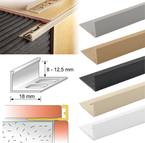 Pvc straight edge tile trim - tile,