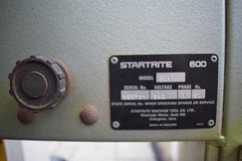 Startrite bandsaw good - in,
