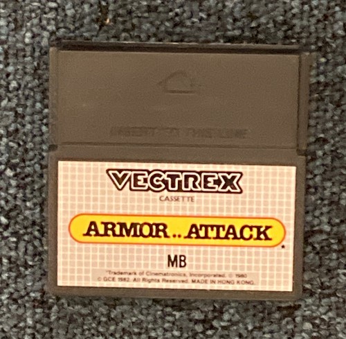 Vectrex armor attack game - vectrex,