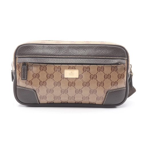 Gucci body bag brown - gucci,
