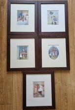 Set Of 5 Margaret Tarrant