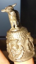 Pewter Thimble Highland Coo
