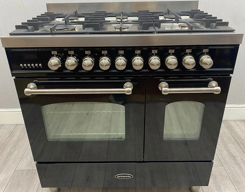 Britannia 90cm dual fuel range - dual,