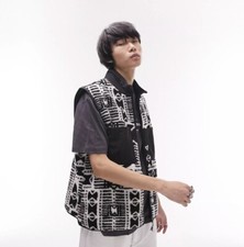 Topman borg gilet with all