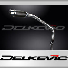 HONDA CBR600RR 2003-04 UNDERSEAT 200mm ROUND CARBON  SILENCER EXHAUST KIT