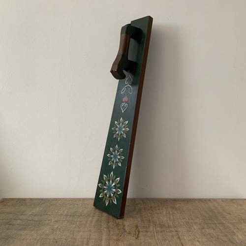 Vintage rustic hand painted - hand,