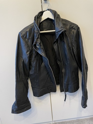 All saints leather jacket - all,