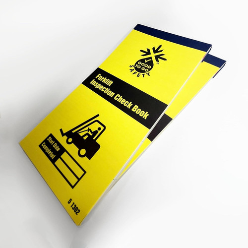Forklift check books pack - books,