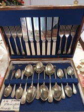 Vintage Canteen  Of  Cutlery  Firth Staybrite