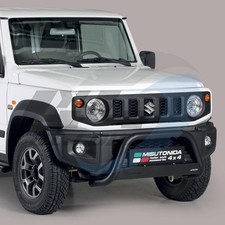 Suzuki Jimny 2018- 63mm Black Powder Coated A-Frame Bull Bar
