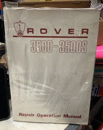 Rover 3500 3500s workshop - 3500,