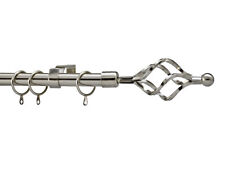 Brushed Chrome Extendable