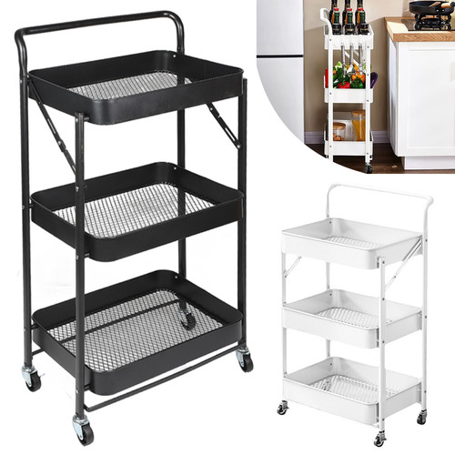 Layer metal rolling trolley - 3,