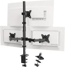 PUTORSEN Triple Monitor Arm, 30.5 inch Tall pole Triple Monitor Stand for 3 Mon