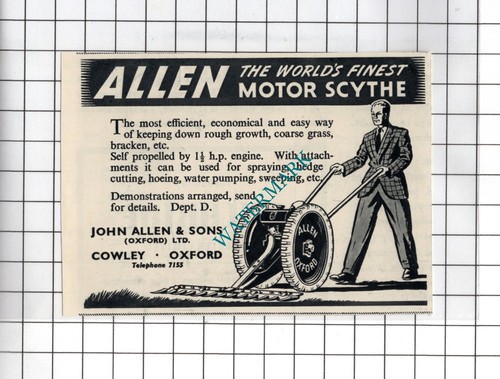 John allen sons oxford ltd - allen,