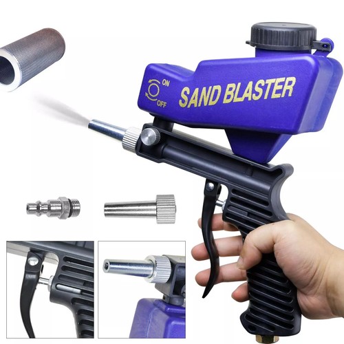 Air sandblasting gun hand - air, held