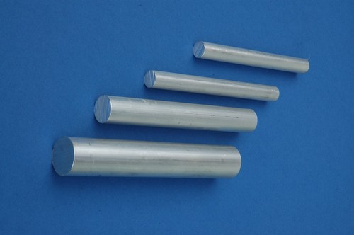 Aluminium round bar - round, 6mm