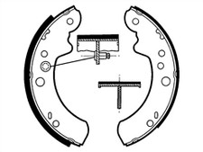 Delphi LS1313 Brake Shoe Set