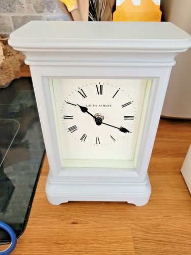 New laura ashley mantle clock - ashley,