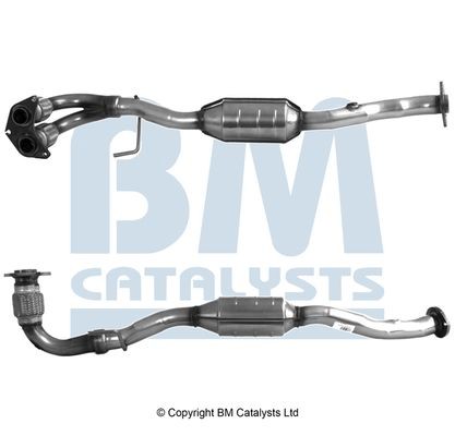 Exhaust system catalytic - system,