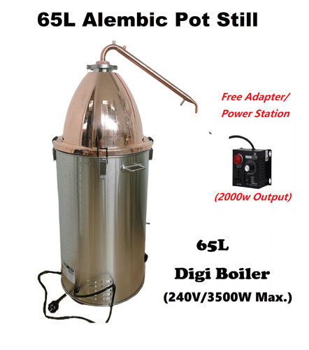 65l alembic copper dome - alembic,