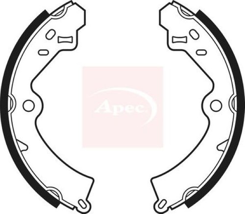 Apec shu410 brake shoe - shu410, fit