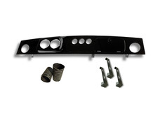 Classic Mini Dashboard , Brackets , Vent Set , Black LHD 2+3  | Made to Order