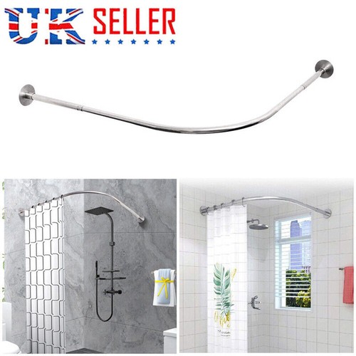 Shaped shower curtain rods - l,