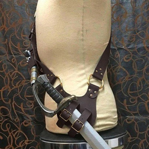 Medieval pirate baldric sword - pirate,