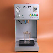 Dental Lab Vacuum Mixer AX-2000B Laboratory Equipment Plaster Mixing Machine CA