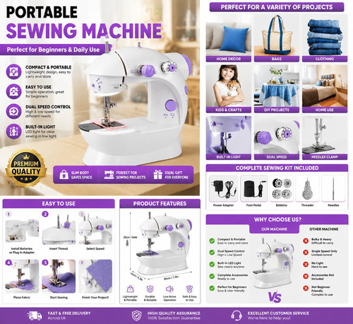 Electric sewing machine - electric,