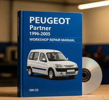 Peugeot Partner 1996-2005 Workshop Repair Manual on CD.